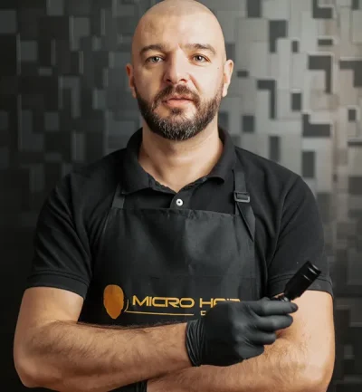 Srđan Kostovski – SMP artist Micro Hair Clinic